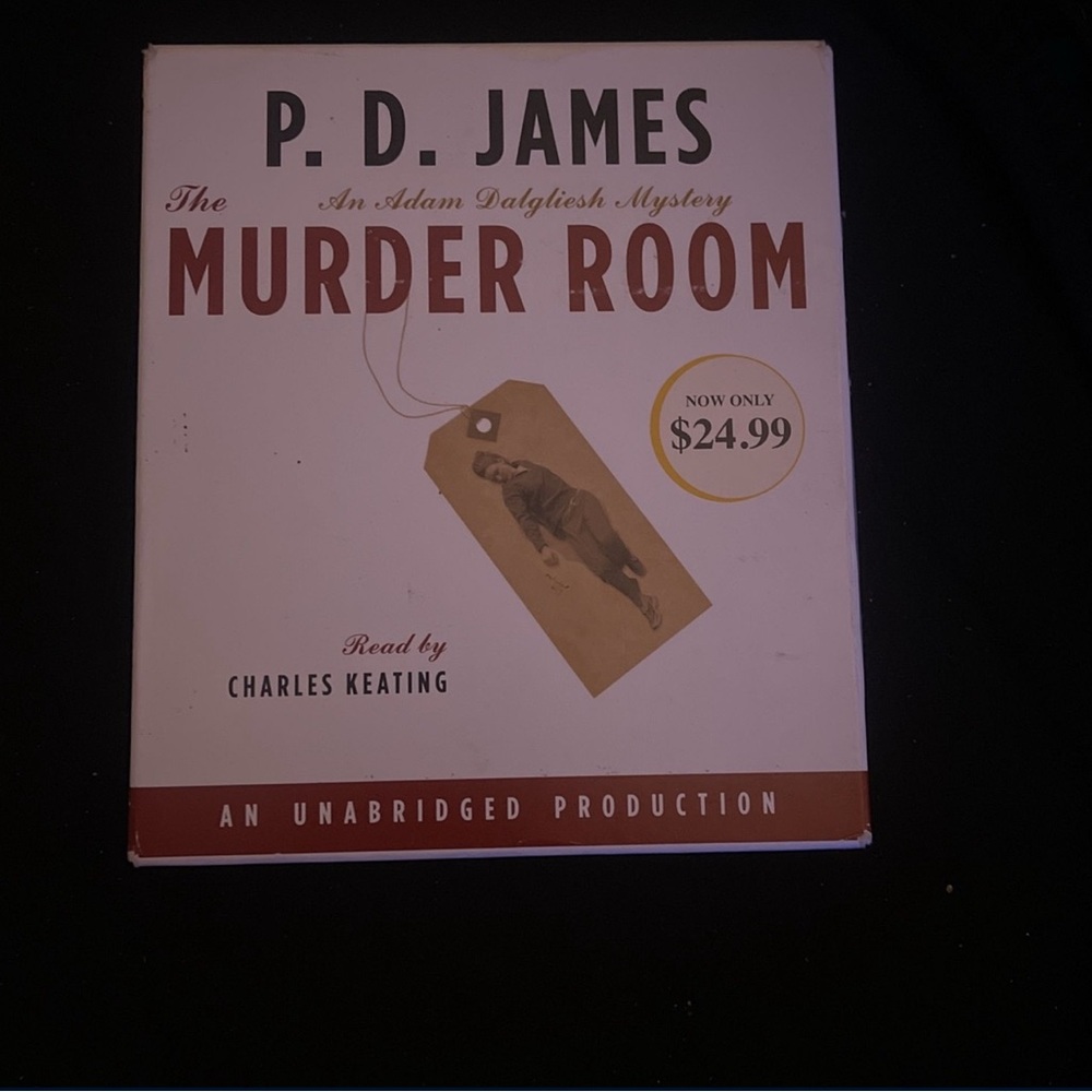 P.D. James 'The Murder Room' Audiobook
